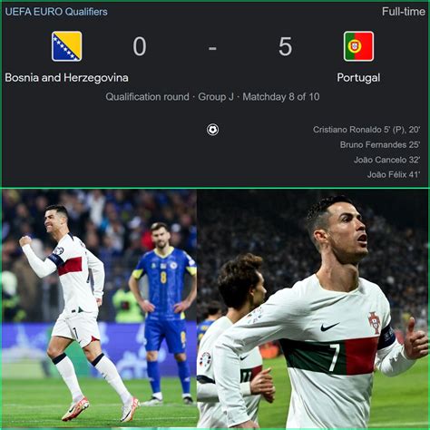 bosnia vs portugal score